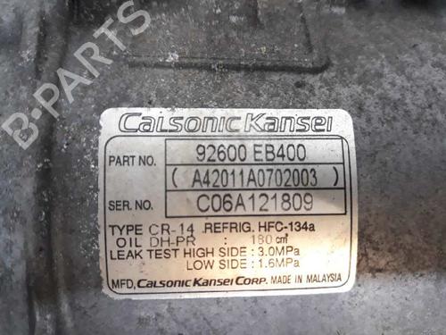 AC compressor NISSAN NAVARA NP300 (D40) 2.5 dCi 4WD | BP3883240M34 