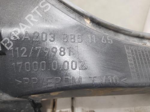 Rear bumper MERCEDES-BENZ C-CLASS Coupe (CL203) C 180 Kompressor (203.746) | BP2280265C8 