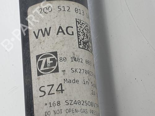 Left rear shock absorber SKODA FABIA IV (PJ3)  | BP29290544M18 