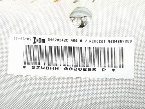 Left curtain airbag PEUGEOT 3008 I MPV (0U_) 1.6 HDi | BP15951687C11 