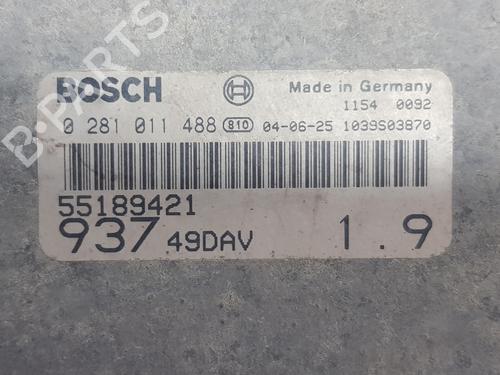 Engine control unit (ECU) ALFA ROMEO 147 (937_) 1.9 JTDM (937.AXD1A, 937.AXV1A, 937.BXB1A) | BP33464552M57  - Image 5