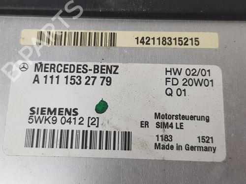 Engine control unit (ECU) MERCEDES-BENZ C-CLASS Coupe (CL203) C 230 Kompressor (203.747) | BP15007100M57 