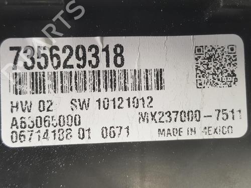 Climate control FIAT 500 (312_) 1.2 LPG (312AXA1A) | BP12903939I5 