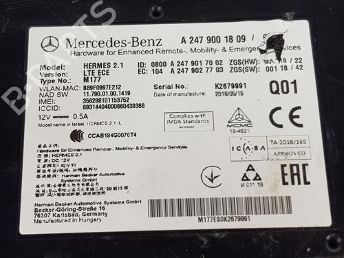 Electronic module MERCEDES-BENZ GLE (V167) GLE 350 d 4-matic (167.121) | BP37237042M83 - Image 5