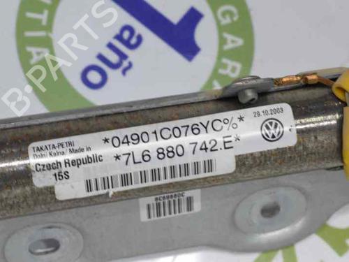 Right curtain airbag VW TOUAREG (7LA, 7L6, 7L7) 2.5 R5 TDI | BP768627C12 