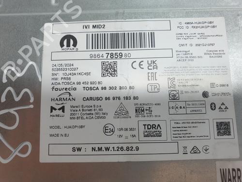 Radio OPEL ASTRA L Sports Tourer (O5)  | BP25785205E6 