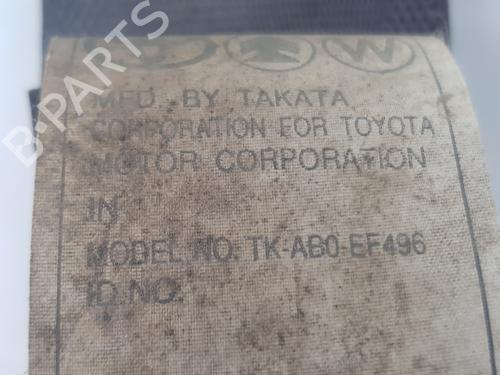 Rear right seatbelt TOYOTA HILUX VI Pickup (_N1_) 2.5 D-4D (KDN150, KDN155, KDN190) | BP29710882I28 