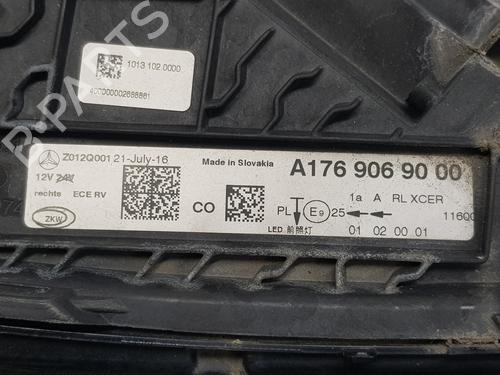 Left headlight MERCEDES-BENZ A-CLASS (W176) A 200 CDI / d (176.008) | BP29731717C28 