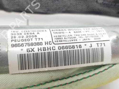 Right curtain airbag PEUGEOT 308 I (4A_, 4C_) 1.6 16V | BP15510693C12 