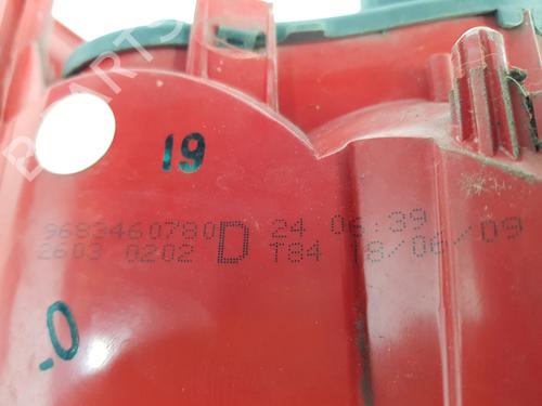 Right taillight PEUGEOT 3008 I MPV (0U_) 2.0 HDi 150 / BlueHDi 150 | BP29011234C35 