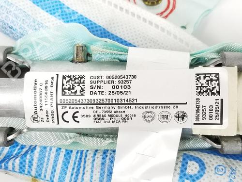 Right curtain airbag FIAT 500 (312_) 1.2 LPG (312AXA1A) | BP12907497C12