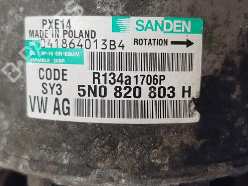 AC compressor AUDI Q3 (8UB, 8UG) 2.0 TDI | BP30468528M34 