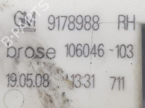 Right front window motor OPEL VECTRA C GTS (Z02) 1.9 CDTI (F68) | BP10931266E20 