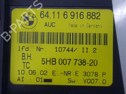 Climate control BMW 3 Compact (E46) 320 td | BP11385615I5 