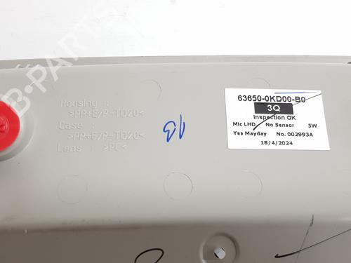 Interior roof light TOYOTA HILUX VIII Platform/Chassis (_N1_)  | BP29370751I8 