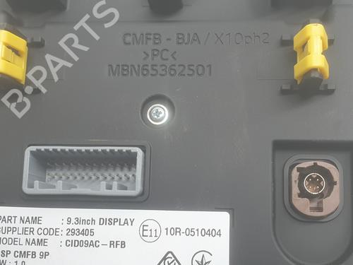 Display RENAULT ZOE (BFM_) ZOE (BFMC, BFMD) | BP34354695C48 - Image 2