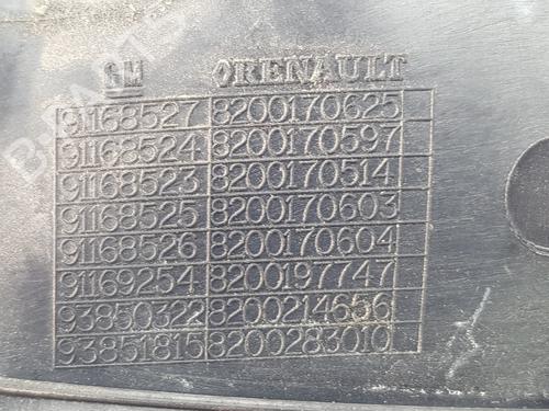 Front left exterior door handle OPEL VIVARO A Bus (X83) 2.0 CDTI (F7, J7, A07) | BP21842771C128 
