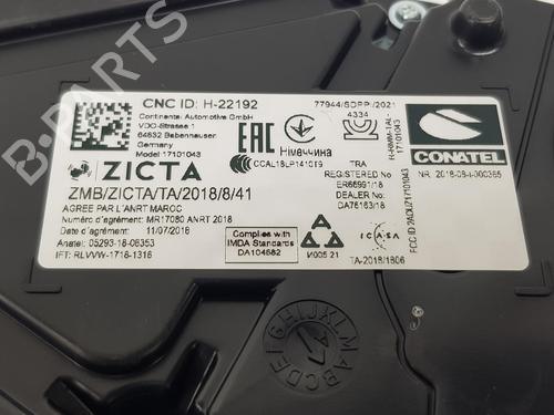 Instrument cluster SEAT IBIZA V (KJ1, KJG) 1.0 TGI | BP13638753C47 