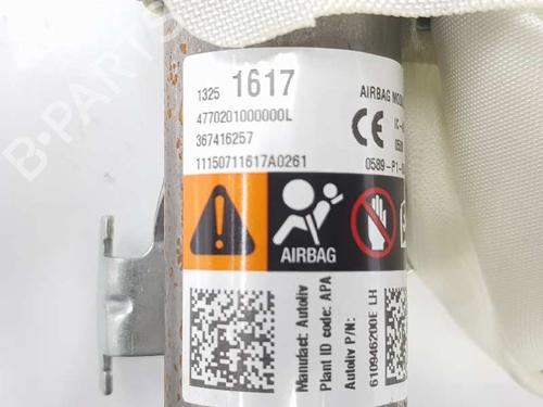 Left curtain airbag OPEL ASTRA J Sports Tourer (P10) 2.0 CDTI (35) | BP7904081C11 