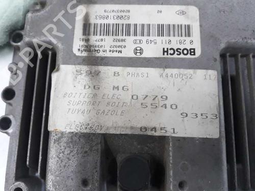 Engine control unit (ECU) RENAULT SCÉNIC II (JM0/1_) 1.9 dCi (JM0G, JM12, JM1G, JM2C) | BP5071978M57 