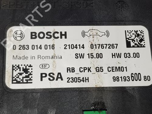 Electronic module PEUGEOT EXPERT Van (V_) 1.5 BlueHDi 100 | BP34537926M83 - Image 4