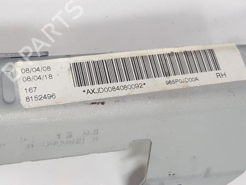 Right curtain airbag NISSAN QASHQAI I (J10, NJ10) 2.0 | BP28484966C12 