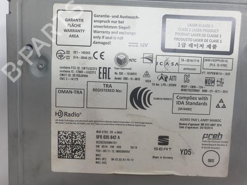 Radio SEAT LEON (5F1)  | BP26720302E6 