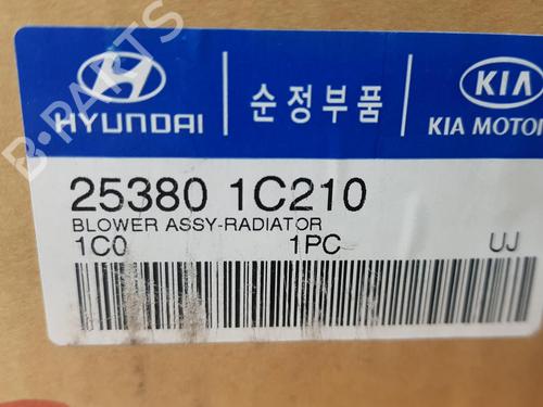Radiator fan HYUNDAI GETZ (TB) 1.3 | BP16472161M35 