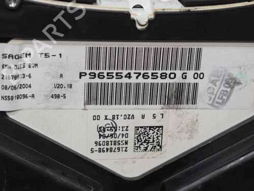 Instrument cluster PEUGEOT 307 (3A/C)  | BP1326613C47 