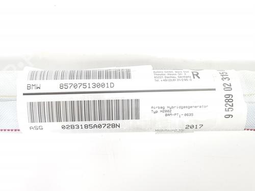 Right curtain airbag BMW 3 Compact (E46) 316 ti | BP18907693C12 