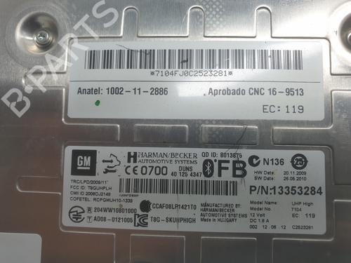 Modulo elettronico OPEL ZAFIRA TOURER C (P12) 2.0 CDTi (75) | BP30759405M83