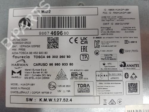 Radio PEUGEOT EXPERT Van (V_) | BP31982378E6