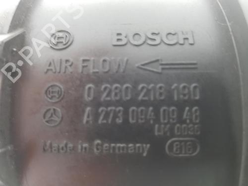 Mass air flow sensor MERCEDES-BENZ CLS (C219) CLS 350 (219.357) | BP18201172M95 