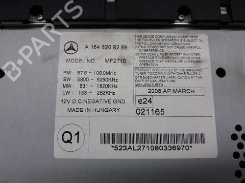Bilradio MERCEDES-BENZ M-CLASS (W164) ML 280 CDI 4-matic (164.120) | BP1976666E6 