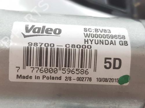Rear wiper motor HYUNDAI i20 II (GB, IB) 1.4 CRDi | BP7250741M102 