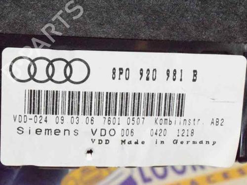 Instrument cluster AUDI A3 Sportback (8PA) 2.0 TDI 16V | BP1290262C47 