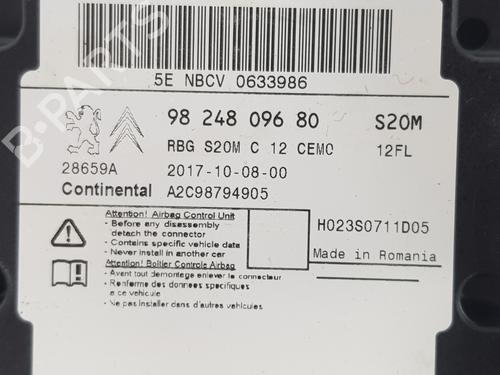 Airbag Kit CITROËN C3 / C3 ORIGIN III (SX) 1.2 VTi 82 | BP16419627C86 