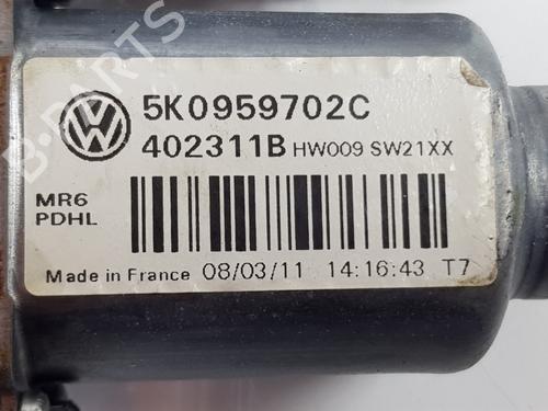 Rudehejsemotor forskærm højre VW GOLF VI (5K1)  | BP29508571E20 