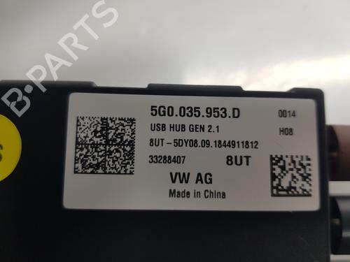 Electronic module VW GOLF VII (5G1, BQ1, BE1, BE2) 2.0 TDI | BP11282916M83 
