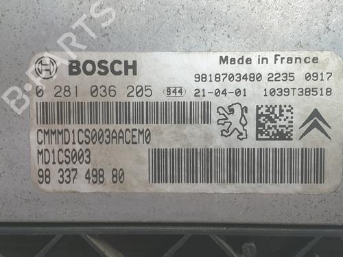 Engine control unit (ECU) OPEL COMBO Box Body/MPV (K9) 1.5 D | BP31593671M57