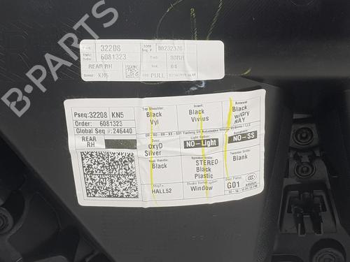 Rear right panel BMW X3 (G01, F97, G08) sDrive 18 d | BP11198902C61 