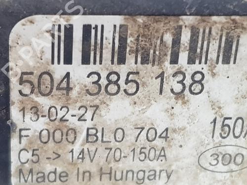 Alternator IVECO DAILY IV Platform/Chassis 35C15 | BP30511525M7 