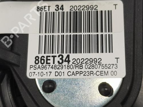 Pedal PEUGEOT 3008 II SUV (MC_, MR_, MJ_, M4_) 1.6 BlueHDi 120 | BP15073120I4 