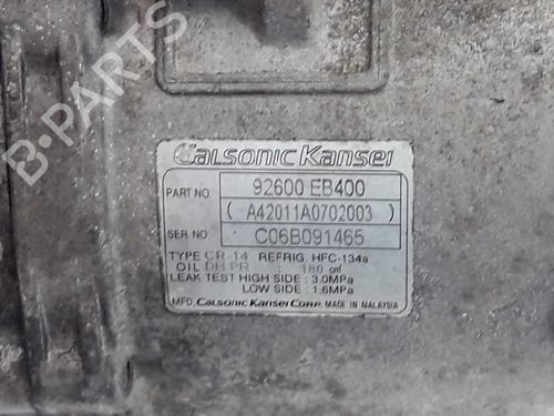 AC compressor NISSAN NAVARA NP300 (D40) 2.5 dCi 4WD | BP3883287M34 
