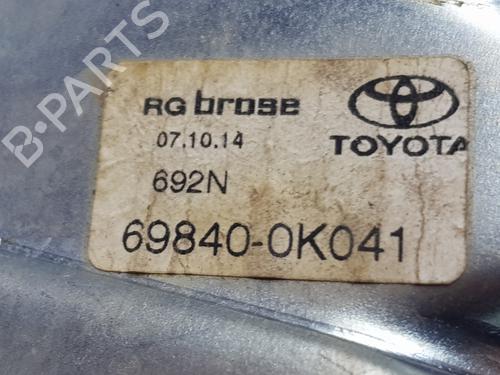 Rear left window mechanism TOYOTA HILUX VII Pickup (_N1_, _N2_, _N3_) 2.5 D-4D 4WD (KUN25) | BP31975202C24 