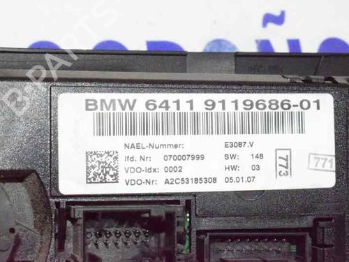 Climate control BMW 3 Touring (E91) 320 d | BP781038I5 