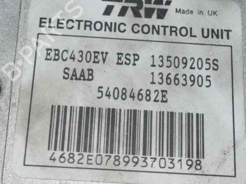 ABS pump SAAB 9-5 (YS3E) 1.9 TiD | BP2973248M43 