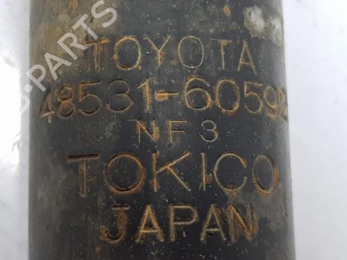Left rear shock absorber TOYOTA LAND CRUISER 90 (_J9_) 3.0 TD (KZJ90_, KZJ95_, KZJ90R, KZJ95R, KZJ90W, KZJ95W) | BP15372658M18 