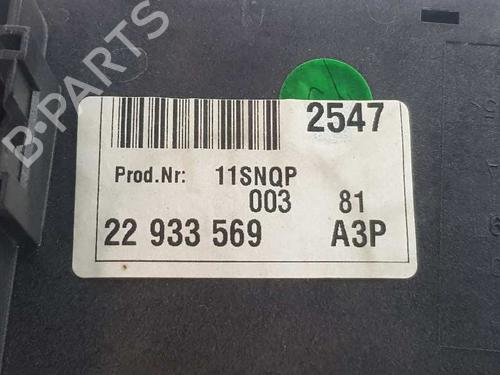 Fuse box OPEL INSIGNIA A (G09) 2.0 CDTI (68) | BP6000399E1 
