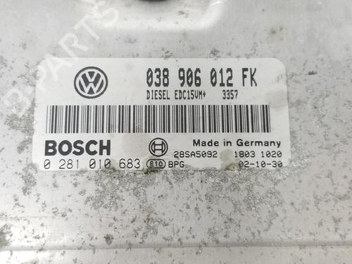 Engine control unit (ECU) SEAT LEON (1M1) 1.9 TDI | BP11493308M57 